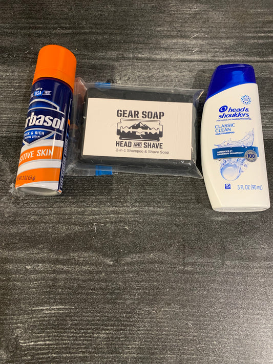 Head and Shave (2-in-1 Shampoo & Shave Soap)
